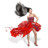 Girls Red Dress Icon